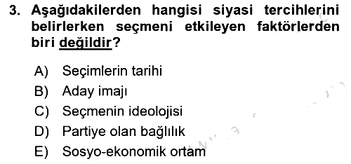 Kamu Maliyesi 2023-2024 Dönem Sonu Sınavı - 3. soru