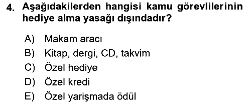 Sağlık Bilimlerinde Ve Yönetiminde Etik 2018-2019 3 Ders Sınavı - 4. soru