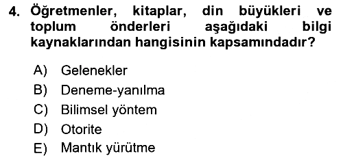 Sağlık Hizmetlerinde Araştırma Ve Değerlendirme 2016-2017 3 Ders Sınavı - 4. soru