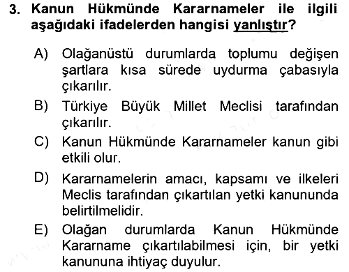 Sağlık Hukuku 2015-2016 Ara Sınav - 3. soru