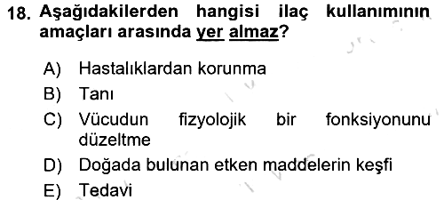 Sağlık Hukuku 2015-2016 Dönem Sonu Sınavı - 18. soru