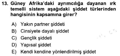 Sağlık İşletmelerinde Davranış 2023-2024 Dönem Sonu Sınavı - 13. soru