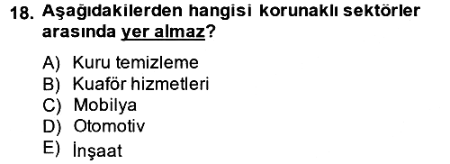 Stratejik Yönetim 2 2014-2015 Ara Sınav - 18. soru
