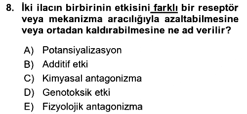 Temel Sağlık Hizmetleri 2017-2018 3 Ders Sınavı - 8. soru