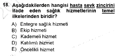 Tıp Terimleri 2012-2013 Dönem Sonu Sınavı - 18. soru