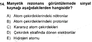 Tıp Terimleri 2014-2015 Dönem Sonu Sınavı - 14. soru