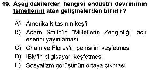Yönetimde Güncel Yaklaşımlar 2016-2017 3 Ders Sınavı - 19. soru