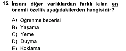 Yönetimde Güncel Yaklaşımlar 2014-2015 Ara Sınav - 15. soru