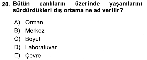 Maliye Politikası 2016-2017 Dönem Sonu Sınavı - 20. soru