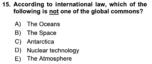 International Organization And Global Governance 2021-2022 Ara Sınav - 15. soru