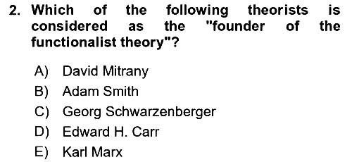 International Organization And Global Governance 2024-2025 Ara Sınav - 2. soru