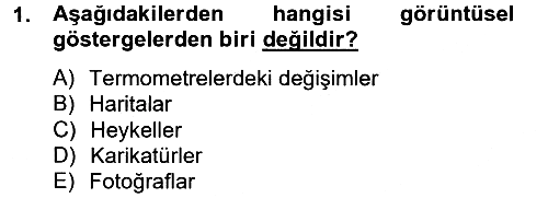 Görüşme Teknikleri 2012-2013 Ara Sınav - 1. soru