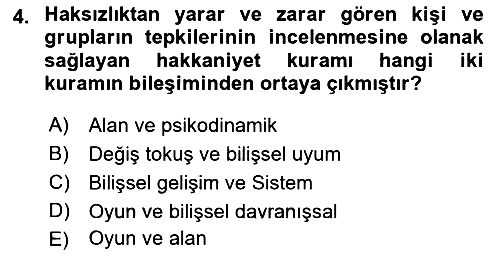 Gruplarla Sosyal Hizmet 2023-2024 Ara Sınav - 4. soru