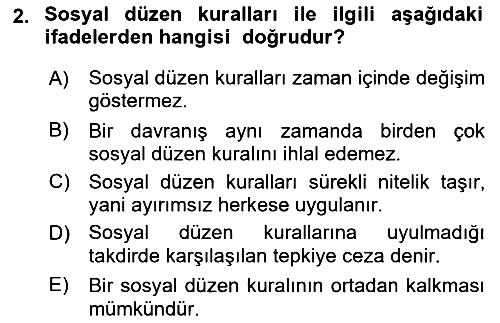 Hukukun Temel Kavramları 2023-2024 Ara Sınav - 2. soru