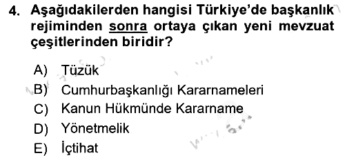 Sosyal Hizmet Mevzuatı 2023-2024 Ara Sınav - 4. soru