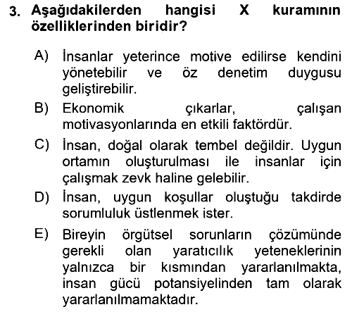 Sosyal Hizmet Yönetimi 2023-2024 Ara Sınav - 3. soru