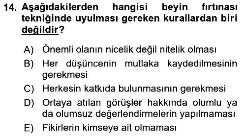 Sosyal Hizmet Yönetimi 2023-2024 Ara Sınav - 14. soru