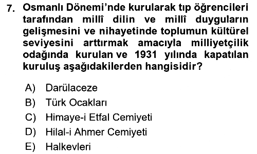 Toplumla Sosyal Hizmet 2021-2022 Ara Sınav - 7. soru