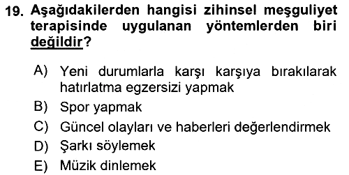 Temel Bakım Hizmetleri 2024-2025 Dönem Sonu Sınavı - 19. soru
