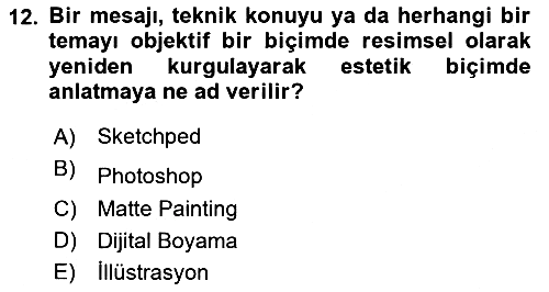 Dijital Tasarım 2020-2021 Yaz Okulu Sınavı - 12. soru