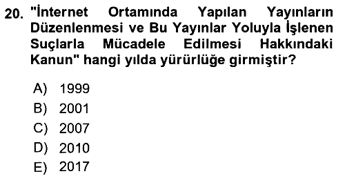 Dijital Yayıncılık 2022-2023 Dönem Sonu Sınavı - 20. soru