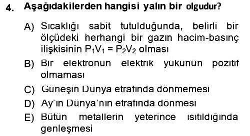 Bilim Felsefesi 2014-2015 Ara Sınav - 4. soru