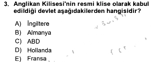 Din ve Toplum 2016-2017 Ara Sınav - 3. soru