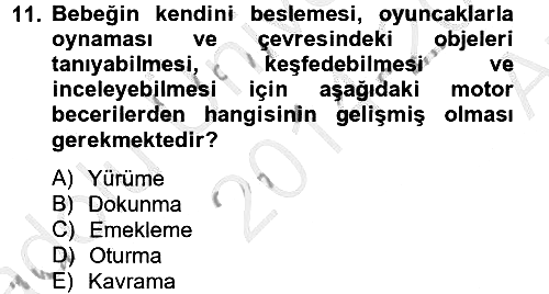 Eğitim Psikolojisi 2014-2015 Ara Sınav - 11. soru
