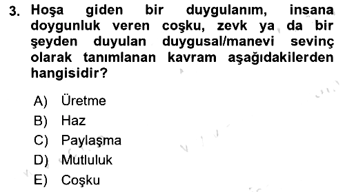 Ekonomi Sosyolojisi 2021-2022 Dönem Sonu Sınavı - 3. soru