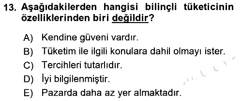 Ekonomi Sosyolojisi 2023-2024 Dönem Sonu Sınavı - 13. soru