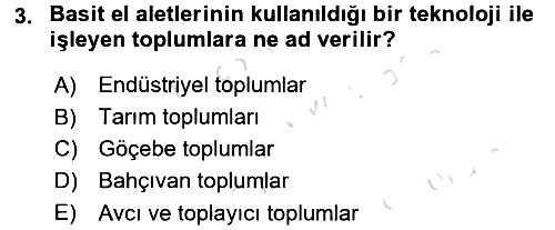Endüstri Sosyolojisi 2016-2017 Dönem Sonu Sınavı - 3. soru