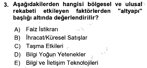 Endüstri Sosyolojisi 2023-2024 Dönem Sonu Sınavı - 3. soru