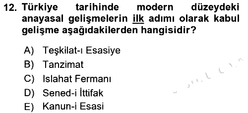 Hukuk Sosyolojisi 2021-2022 Yaz Okulu Sınavı - 12. soru
