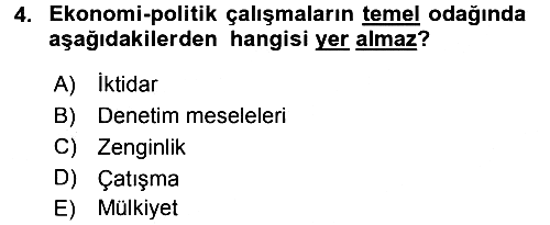 İletişim Sosyolojisi 2017-2018 3 Ders Sınavı - 4. soru