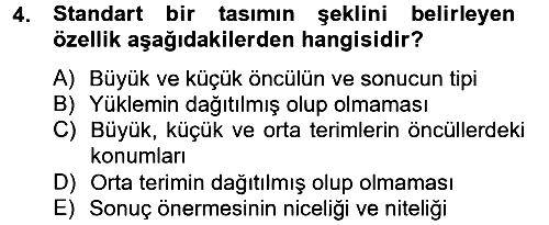 Klasik Mantık 2012-2013 Dönem Sonu Sınavı - 4. soru