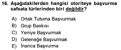 Klasik Mantık 2022-2023 Yaz Okulu Sınavı - 16. soru
