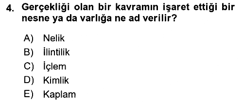 Klasik Mantık 2024-2025 Yaz Okulu Sınavı - 4. soru