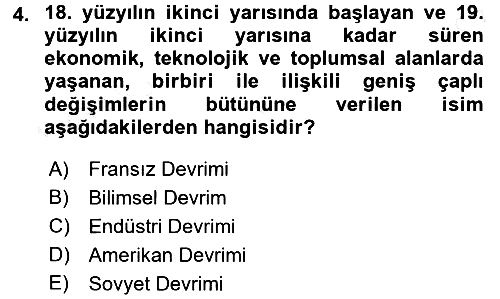 Klasik Sosyoloji Tarihi 2017-2018 Dönem Sonu Sınavı - 4. soru