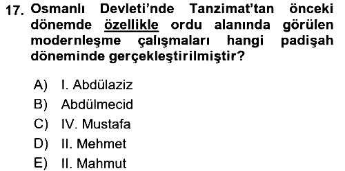 Kültür Sosyolojisi 2016-2017 3 Ders Sınavı - 17. soru