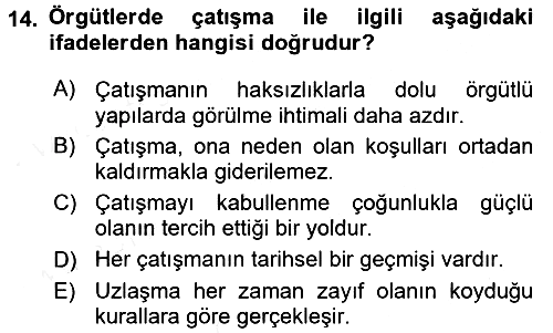 Medya Sosyolojisi 2015-2016 Ara Sınav - 14. soru