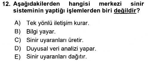 Medya Sosyolojisi 2017-2018 Ara Sınav - 12. soru