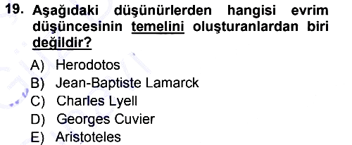 Sosyal Antropoloji 2014-2015 Ara Sınav - 19. soru
