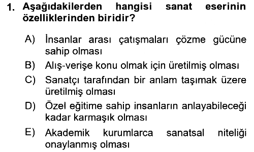 Sosyal Bilimlerde Temel Kavramlar 2015-2016 Dönem Sonu Sınavı - 1. soru