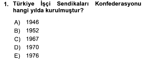 Sosyal Politika 2016-2017 Ara Sınav - 1. soru