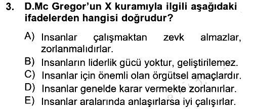 Sosyal Psikoloji 2 2014-2015 Tek Ders Sınavı - 3. soru