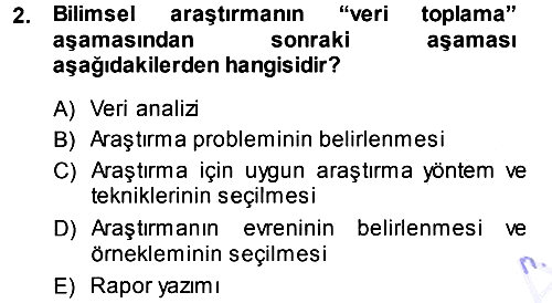 Sosyolojiye Giriş 2013-2014 Ara Sınav - 2. soru