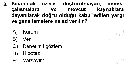 Sosyolojiye Giriş 2023-2024 Dönem Sonu Sınavı - 3. soru