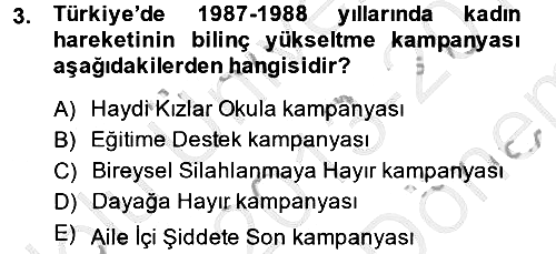 Suç Sosyolojisi 2013-2014 Dönem Sonu Sınavı - 3. soru