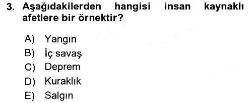 Toplumsal Cinsiyet Çalışmaları 2015-2016 Tek Ders Sınavı - 3. soru