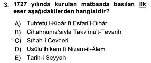 Türkiye´de Sosyoloji 2023-2024 Ara Sınav - 3. soru